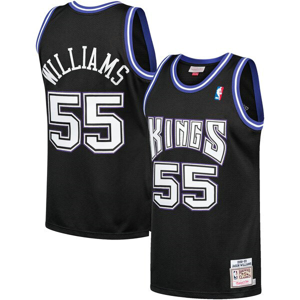 Maillot Sacramento Kings Homme Jason Williams 22 1998-1999 Noir